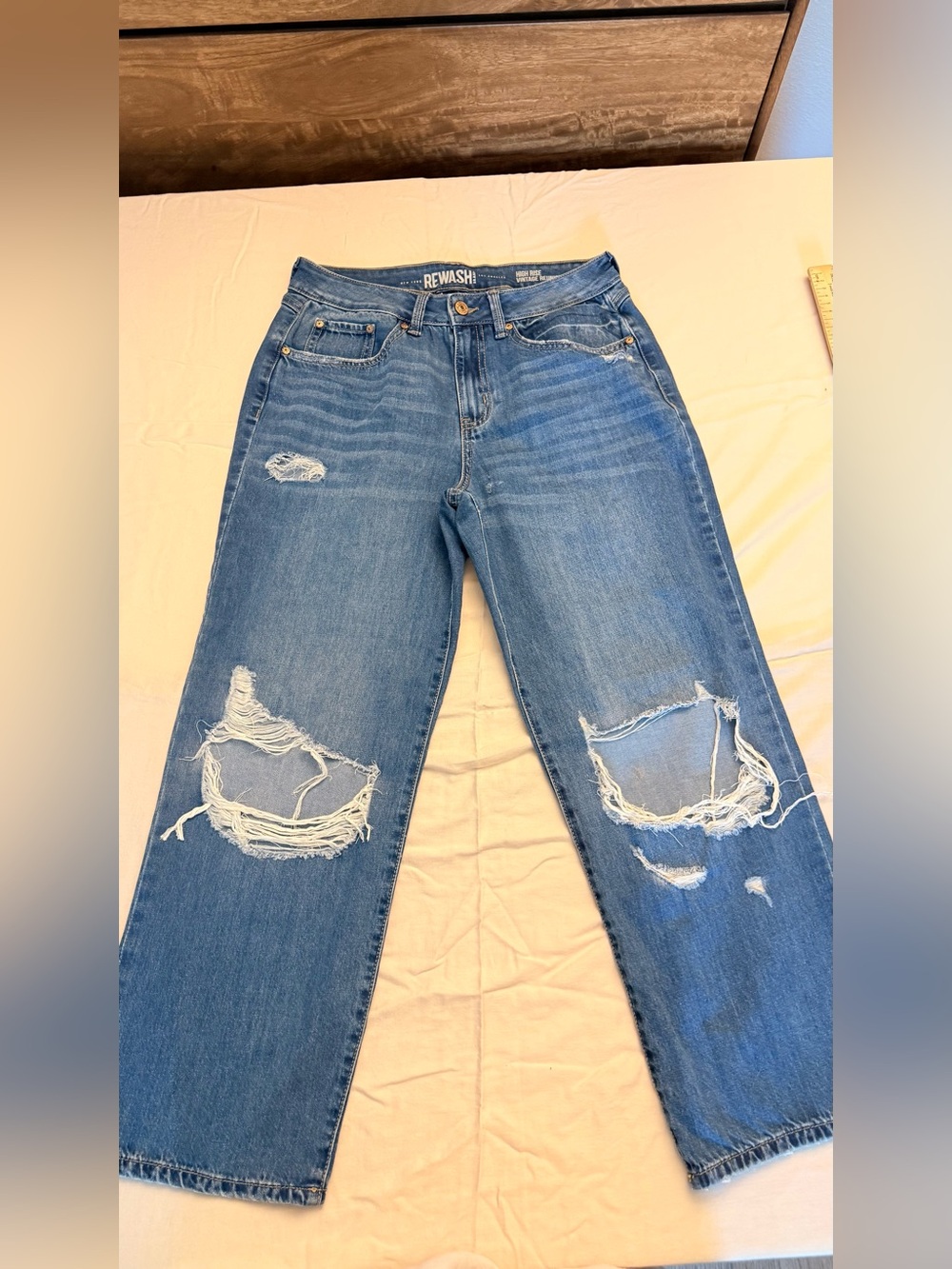 ReWash High Rise Vintage Reunion Jeans 7